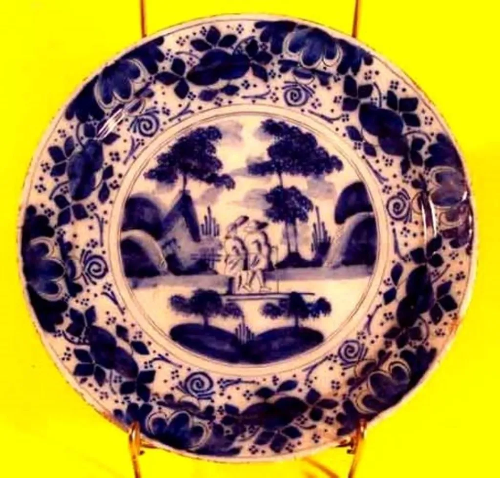 farfurie decorativă, by Unknown, 1650