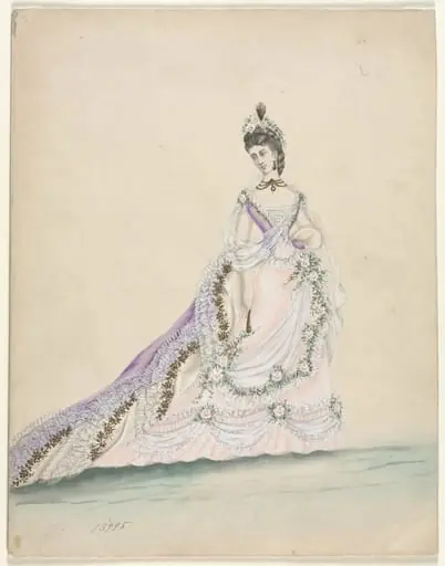 Fashion Study (designed for Worth), by Unknown