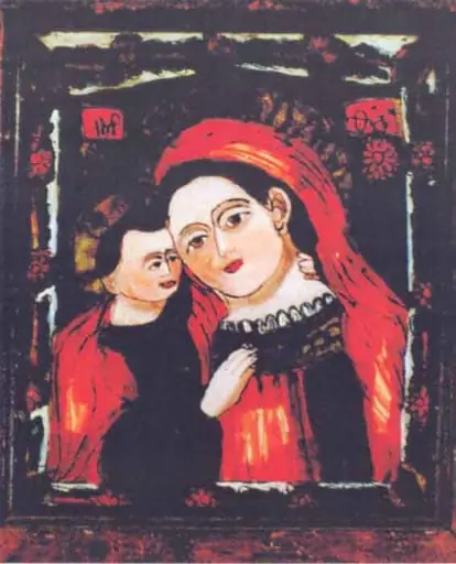 Fecioara cu Pruncul, by Unknown