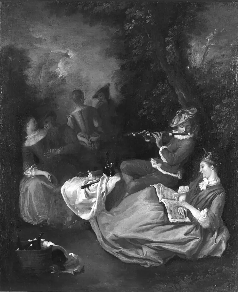 Fête Champêtre, by Unknown