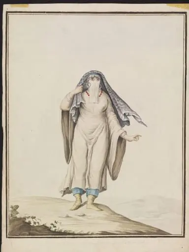 Figure d'une Femme Arabe de Alexandrie, by Unknown