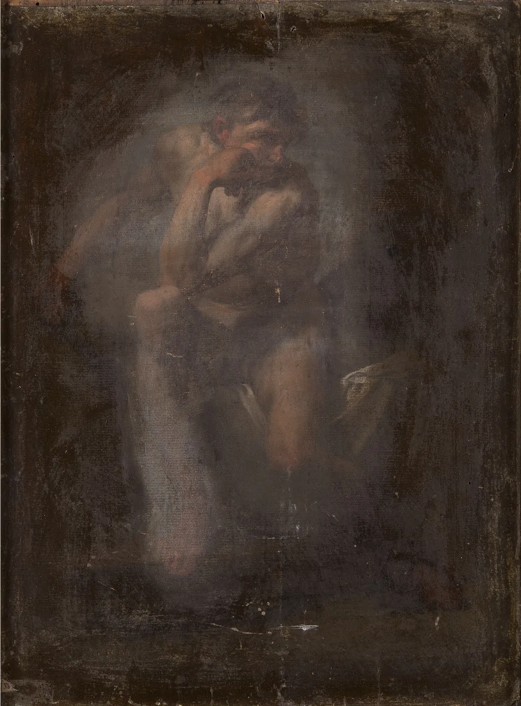 Figurstudie, by Unknown, unspecified