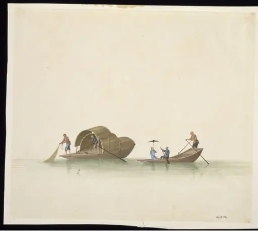 Fishing Junk, by Unknown
