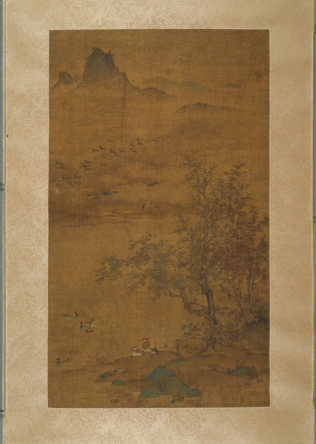 Flight of Geese, by Unknown, unspecified, 1323