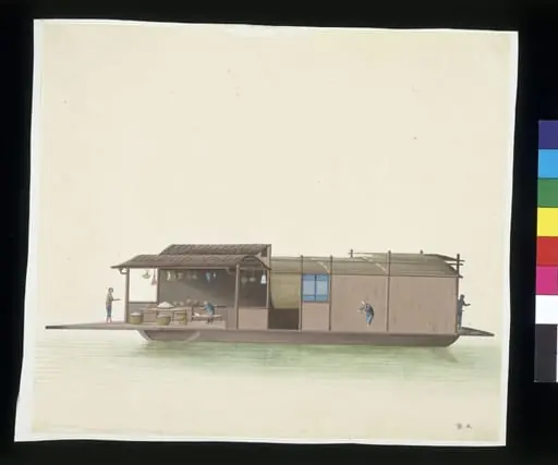 Floating Grocery, by Unknown