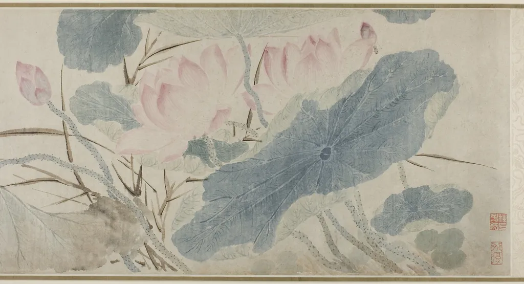 Flowering Lotus, by Unknown, unspecified, 1506