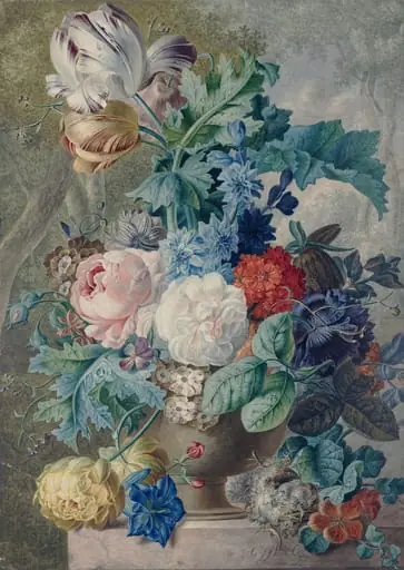 Flowers, by Unknown