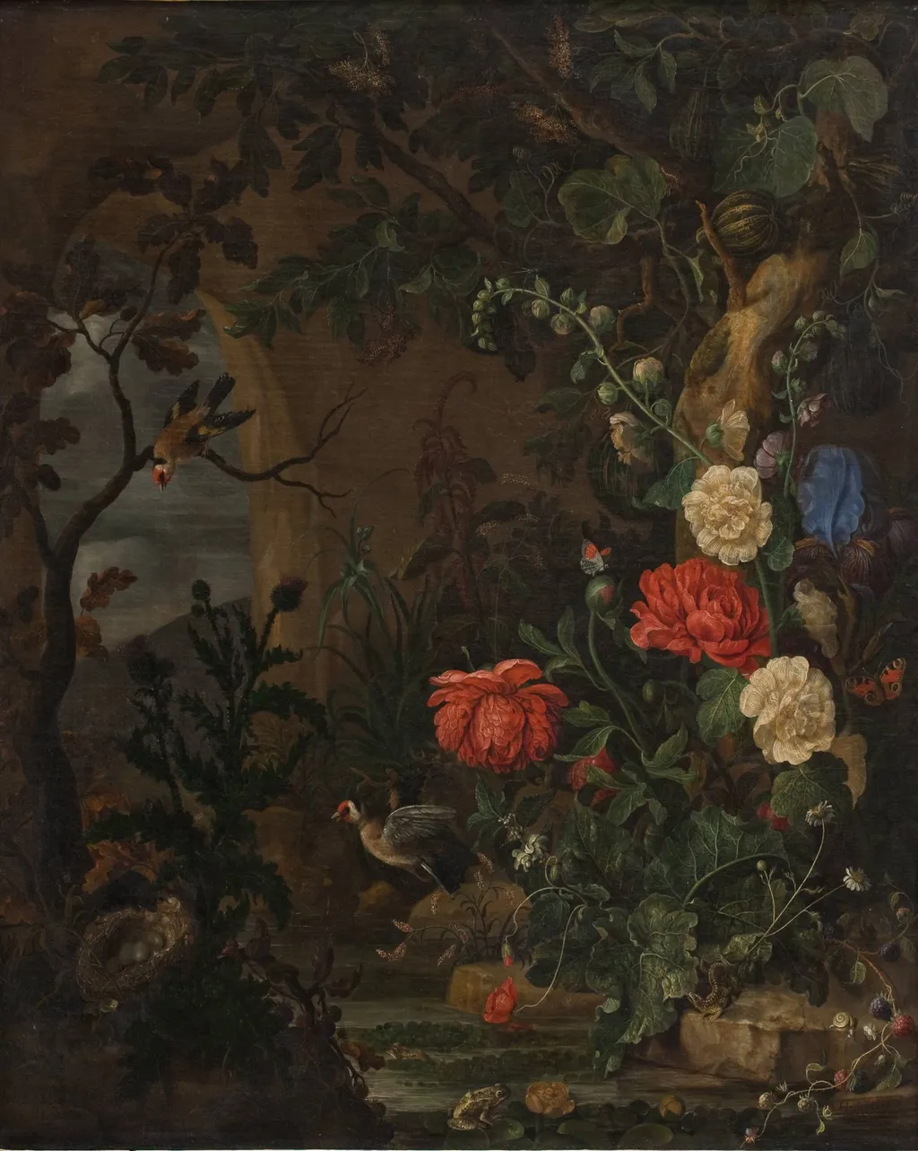 Flowers, by Unknown, 1676