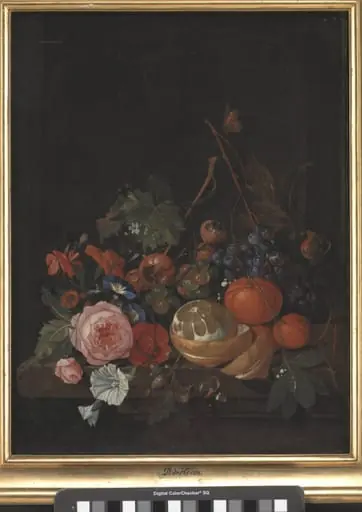 Flowers and Fruit, by Unknown