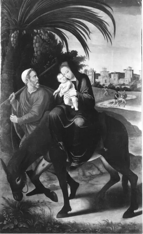 Flucht nach Ägypten, by Unknown
