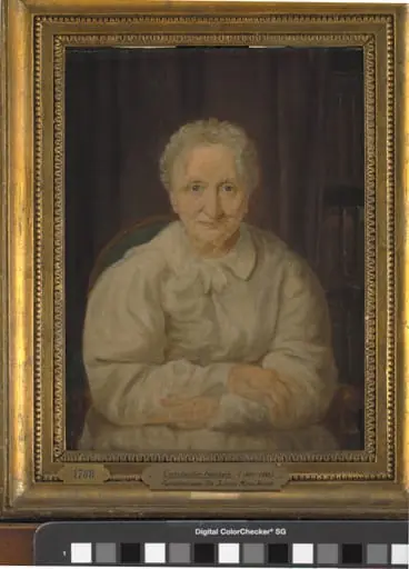 Forfatterinden Juliane Marie Jessen, by Unknown