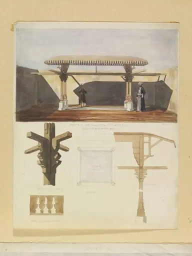Fountain for Ablution in Cortile of Mosque of Mourad Bey, by Unknown
