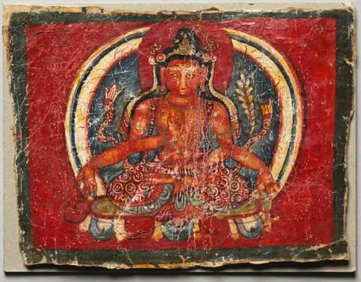 Four-armed Maitreya, by Unknown