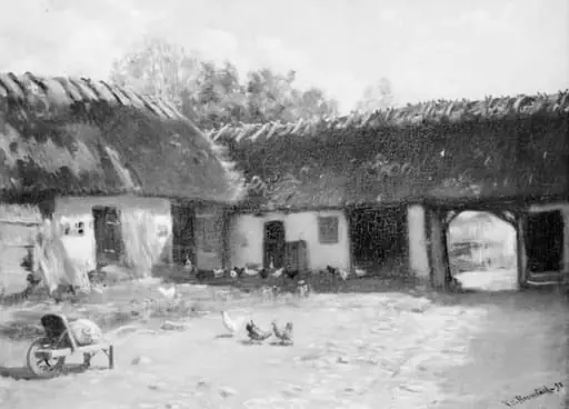 Fra en præstegård, by Unknown