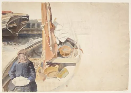 Fra Faaborg havn, by Unknown