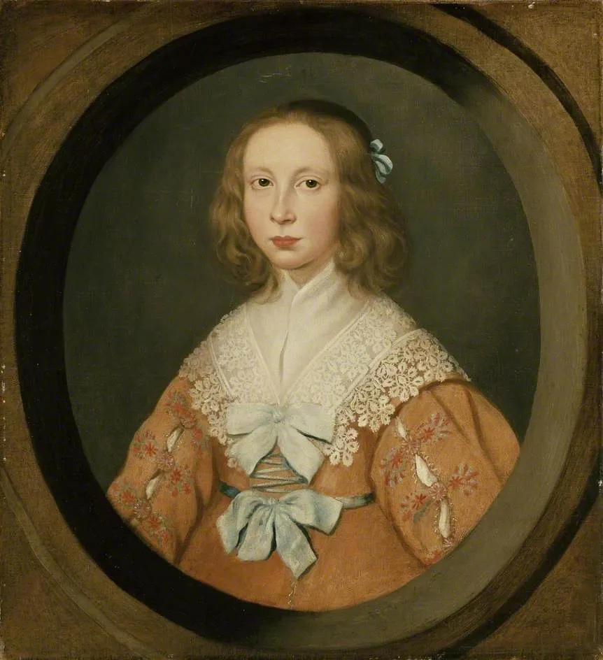 Frances Tradescant, by Unknown, oil, 1638