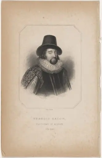Francis Bacon, Viscount Saint Alban, by Unknown