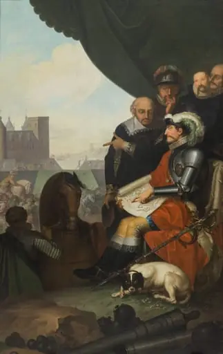 Frederik II Builds Kronborg Castle at Elsinore, by Unknown
