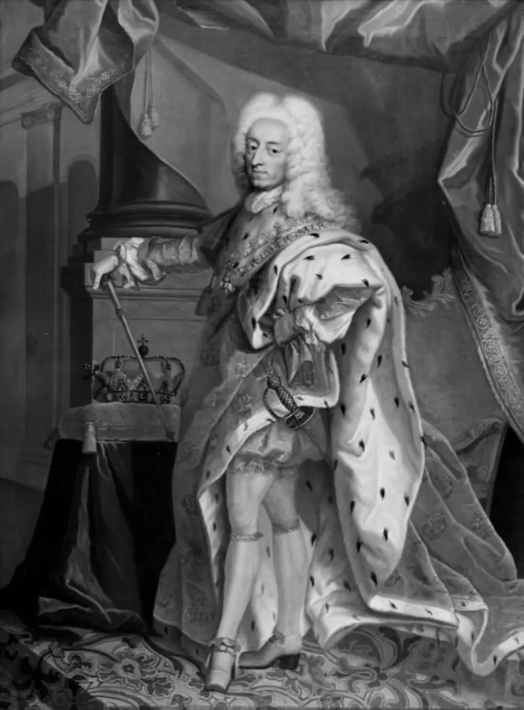 Frederik IV, by Unknown, 1750