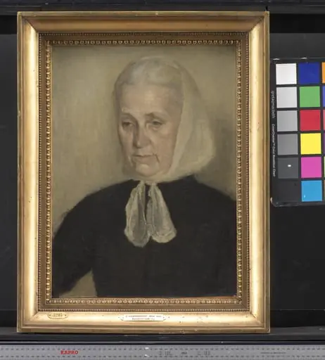 Frederikke Amalie Hammershøi, f. Rentzmann, kunstnerens moder, by Unknown