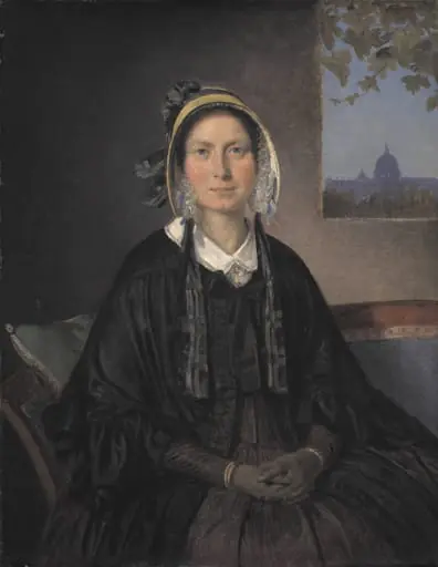 Frederikke Raffenberg, née Hagerup, by Unknown