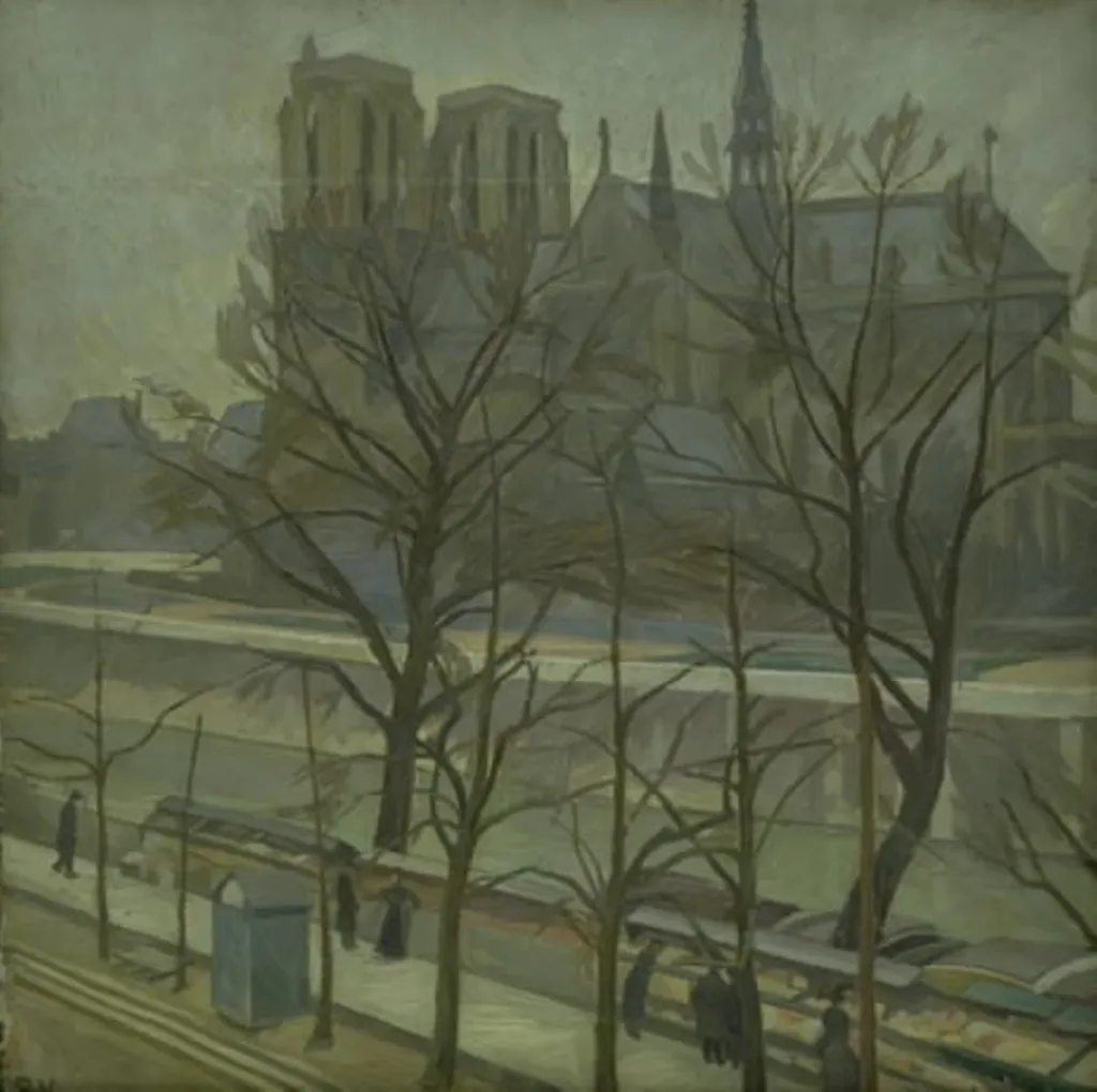 From Quai de la Tournelle, Paris, by Unknown, 1912
