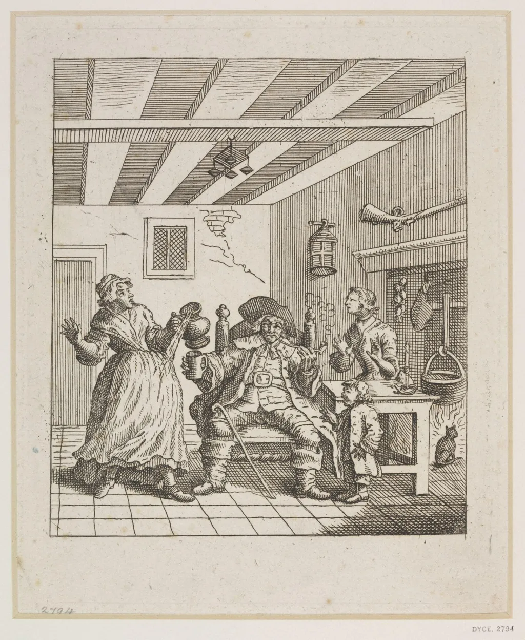 Frontispiece to The Farmer's Return, by Unknown, 1765