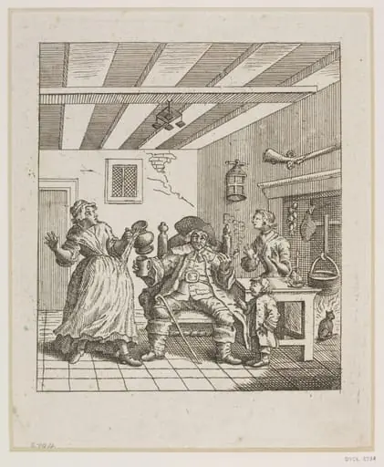 Frontispiece to The Farmer's Return, by Unknown
