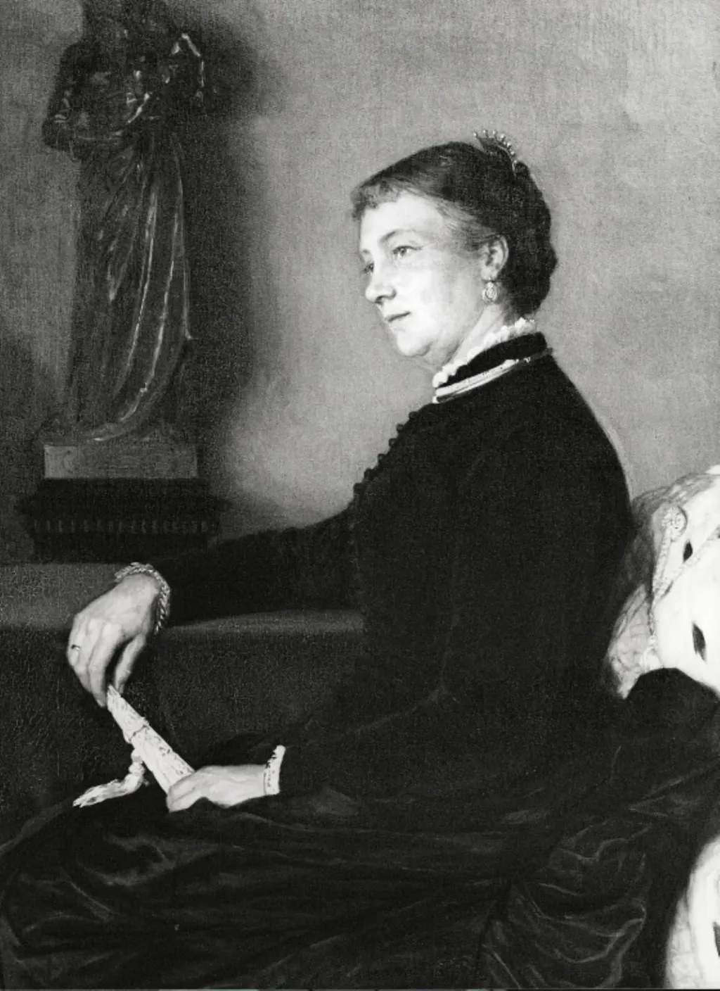 Fru Johanne Andersen, f. Schumacher, by Unknown, 1892