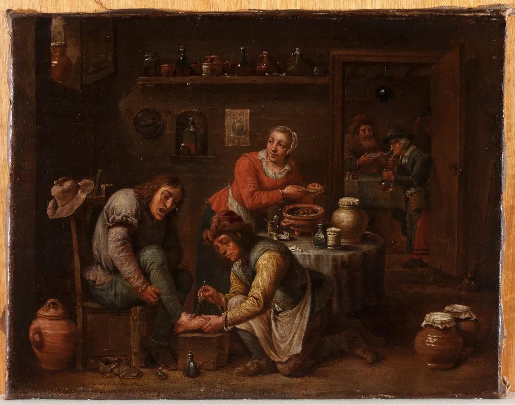 Fußoperation, by Unknown, 1850