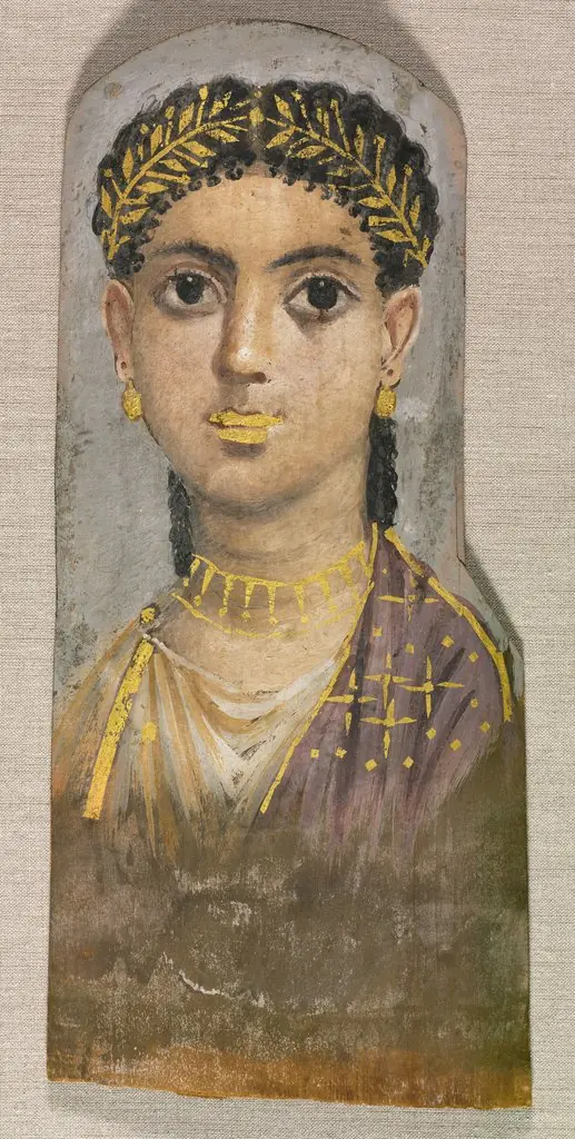 Funerary Portrait of a Young Girl, by Unknown