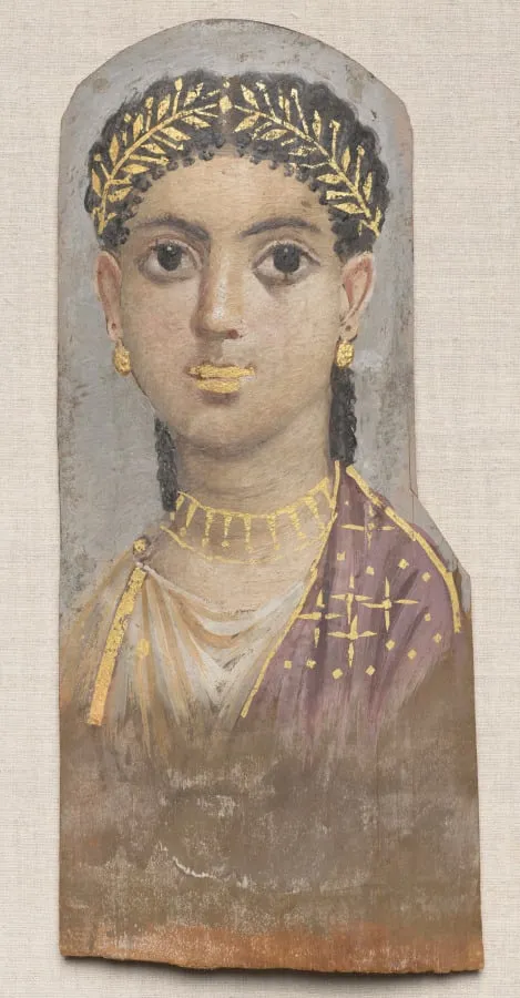 Funerary Portrait of a Young Girl, by Unknown, unspecified, 31