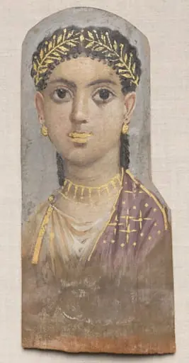 Funerary Portrait of a Young Girl, by Unknown