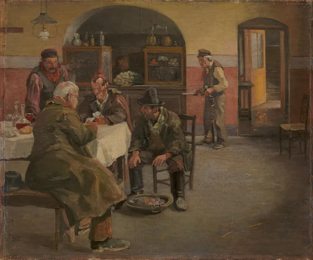 Gæstgiveriet i Sora, by Unknown, 1883