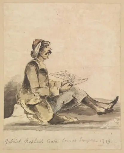 Gabriel Raphael Costa born at Smyrna 1719, by Unknown
