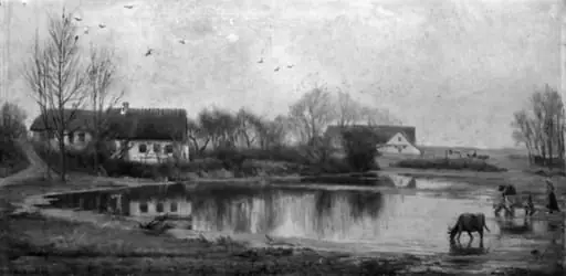 Gadekæret i Kajerød, by Unknown