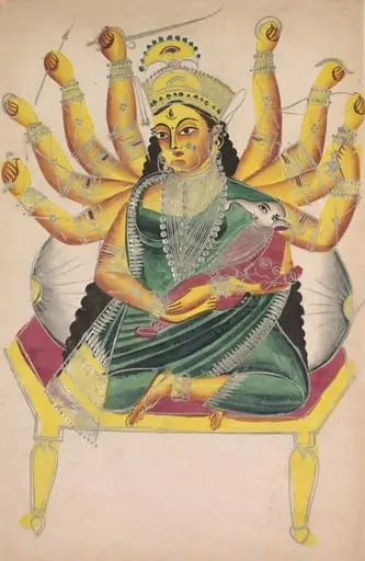 Ganesha-Janani (Mother of Ganesh), by Unknown, 1890