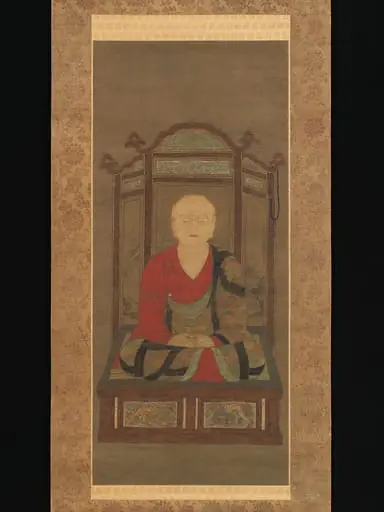 鑑真像 (Ganjin zō)|Portrait of Jianzhen, by Unknown