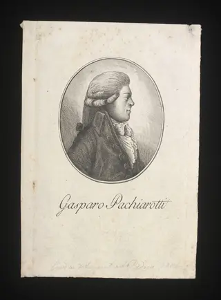 Gasparo Pachiarotti, by Unknown, 1750