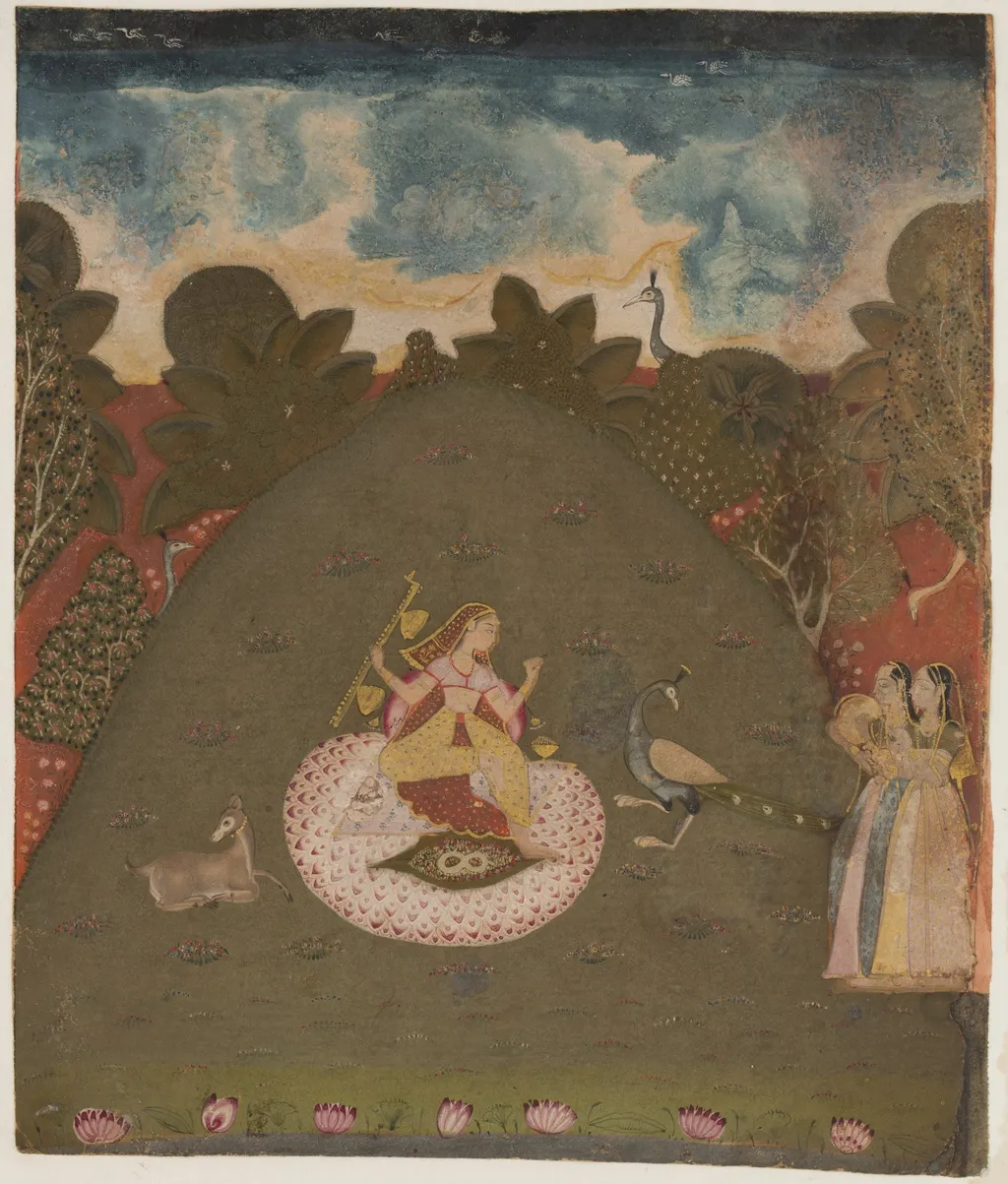 Gaura-Mallara Ragini (A Musical Mode), by Unknown, unspecified