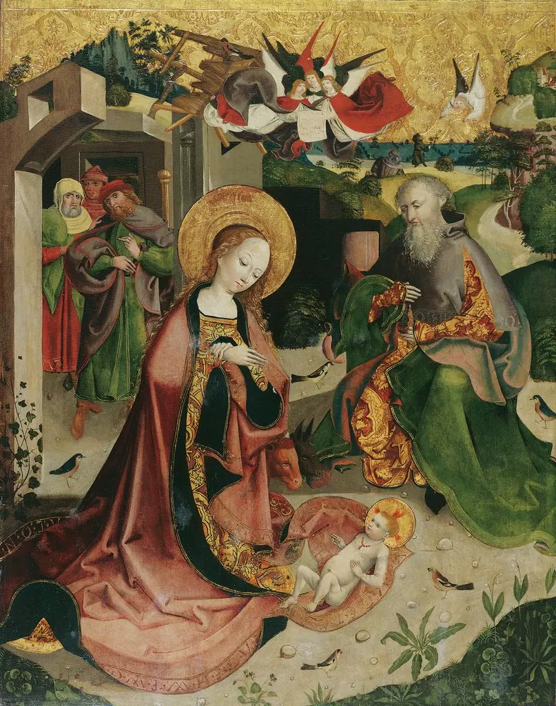 Geburt Christi, by Unknown
