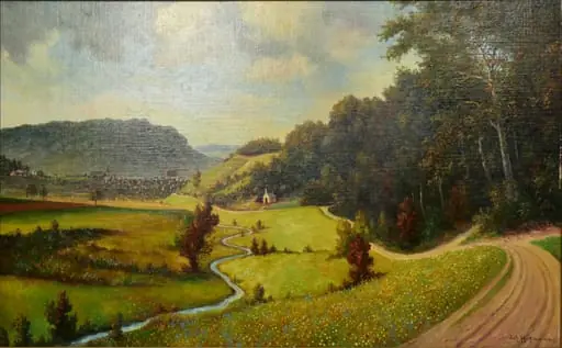 Gemälde Konzer Tälchen, by Unknown