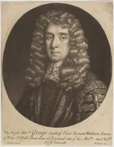 George Jeffreys, Earl of Flint, Viscount Weikham, by Unknown