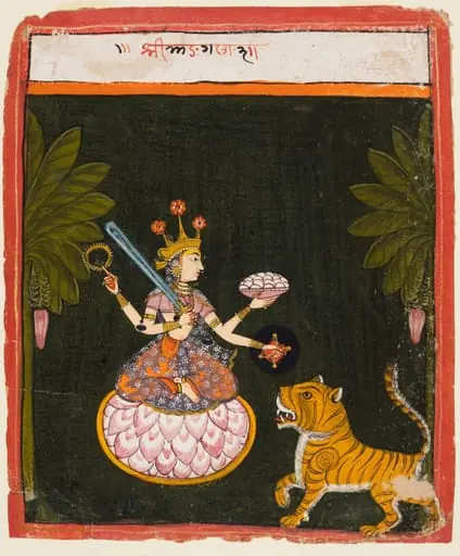 Goddess Mangala, from a Devi Series, by Unknown