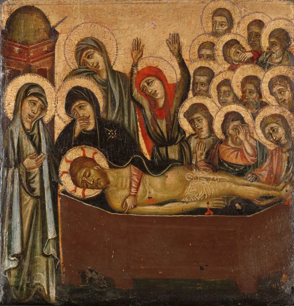 Grablege Christi, by Unknown