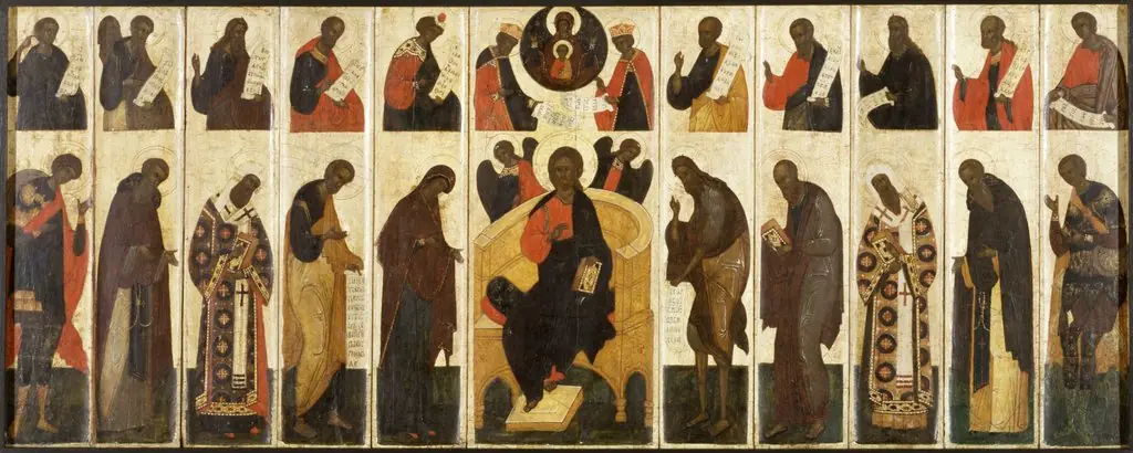 Great Deesis with Prophets, by Unknown