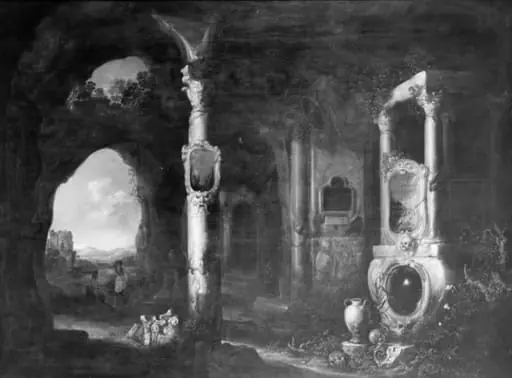 Grotto. Fantasy, by Unknown