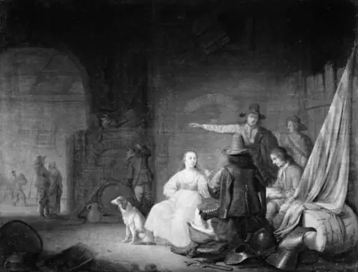Guard-Room, by Unknown