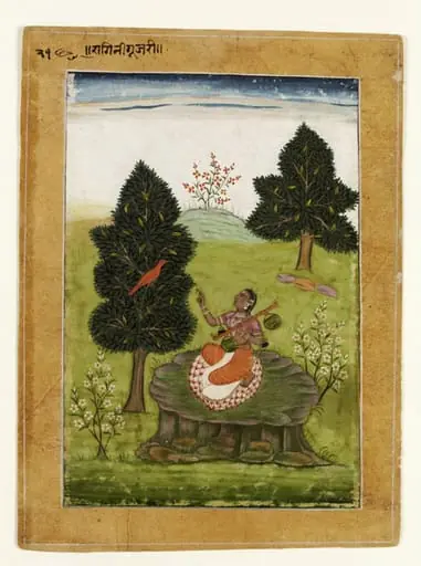 Gujari Ragini, by Unknown