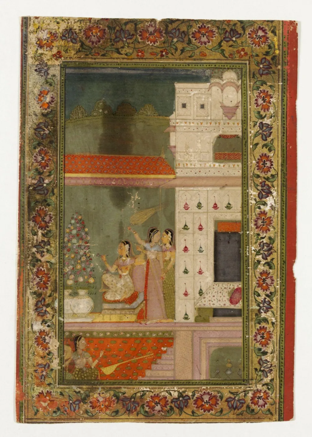 Gunakali Ragini, by Unknown, paint, 1700